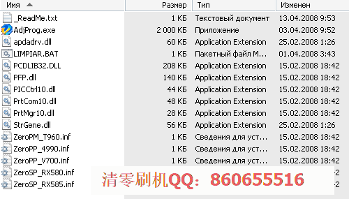 Epson Printer Reset Example